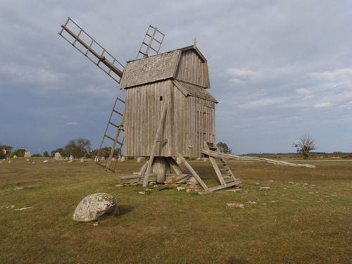 Windmills of Öland Island.